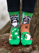 Chaussettes Arty Ratons Laveurs Amoureux - Pirin Hill