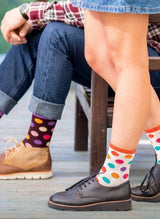 Chaussettes en Bambou à Pois - Écru - Pirin Hill