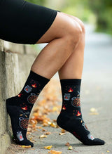 Chaussettes Coton Bio Barbecue - Pirin Hill — portées