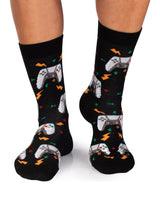 Chaussettes Coton Bio Jeux Vidéo - Pirin Hill — portées
