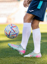 Chaussettes De Football Haut-Mollet - Blanc - Try To Fly