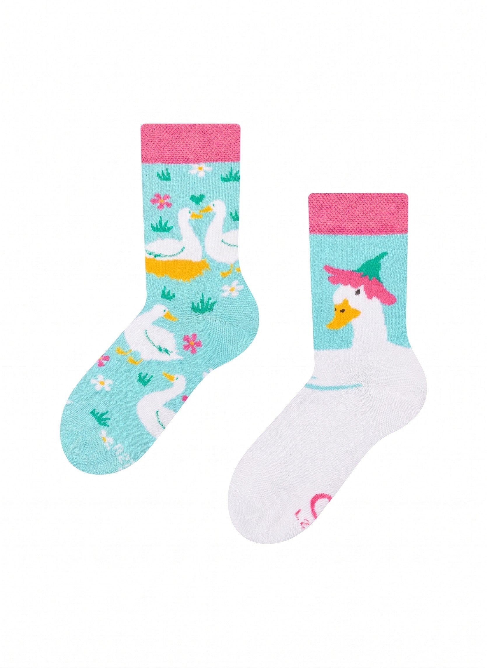 Chaussettes Enfants Oies & Fleurs - Dedoles