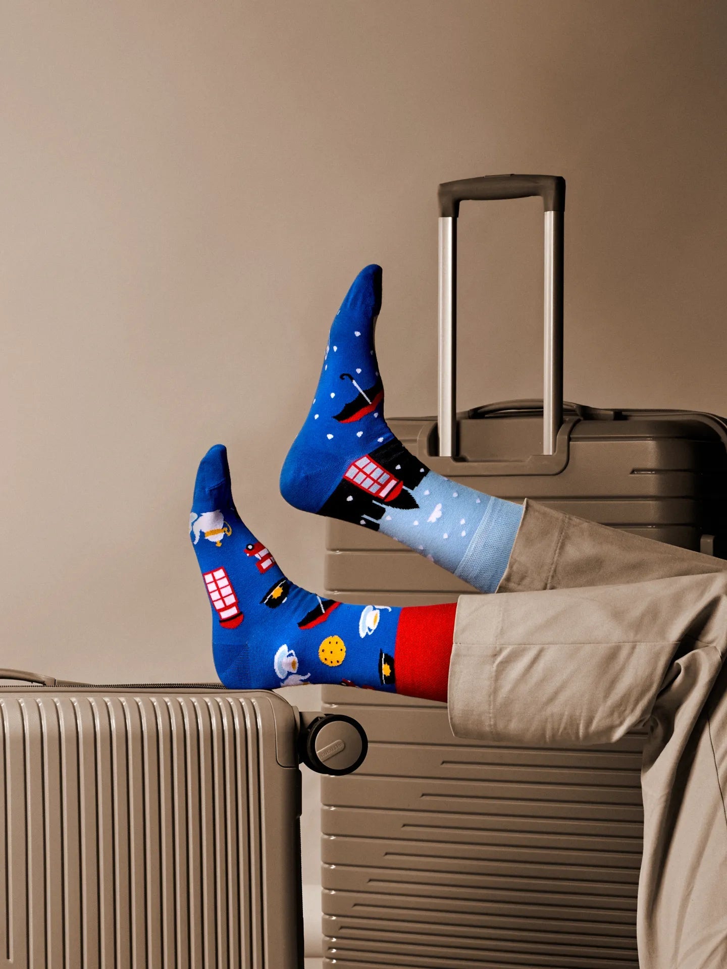 Chaussettes La Grande-Bretagne (et son thé) - Dedoles
