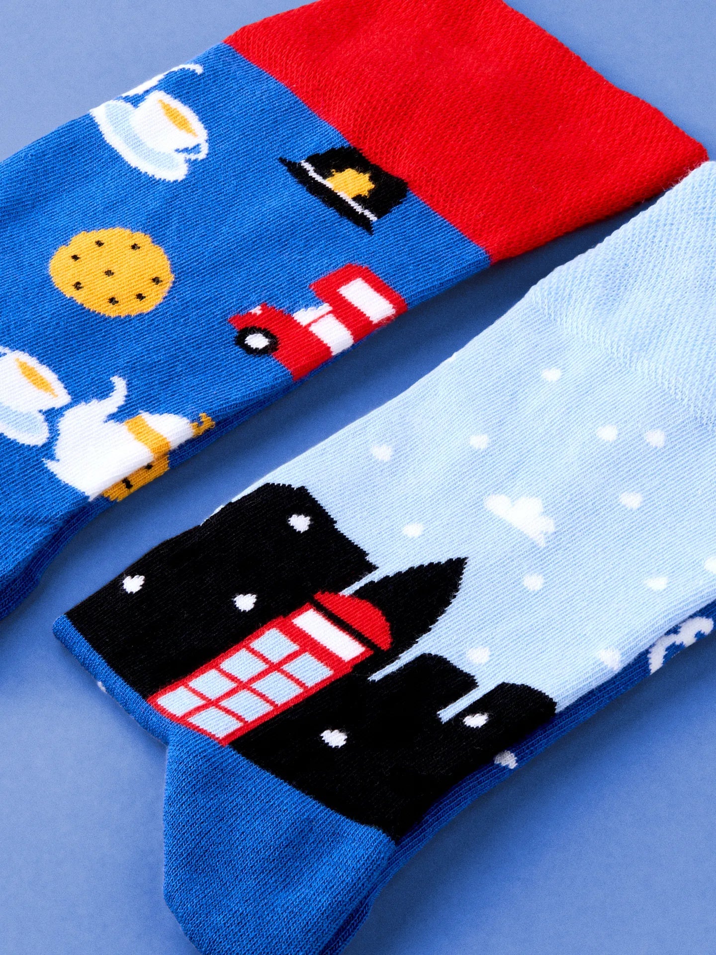 Chaussettes La Grande-Bretagne (et son thé) - Dedoles