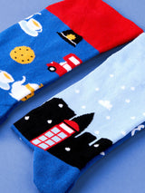 Chaussettes La Grande-Bretagne (et son thé) - Dedoles