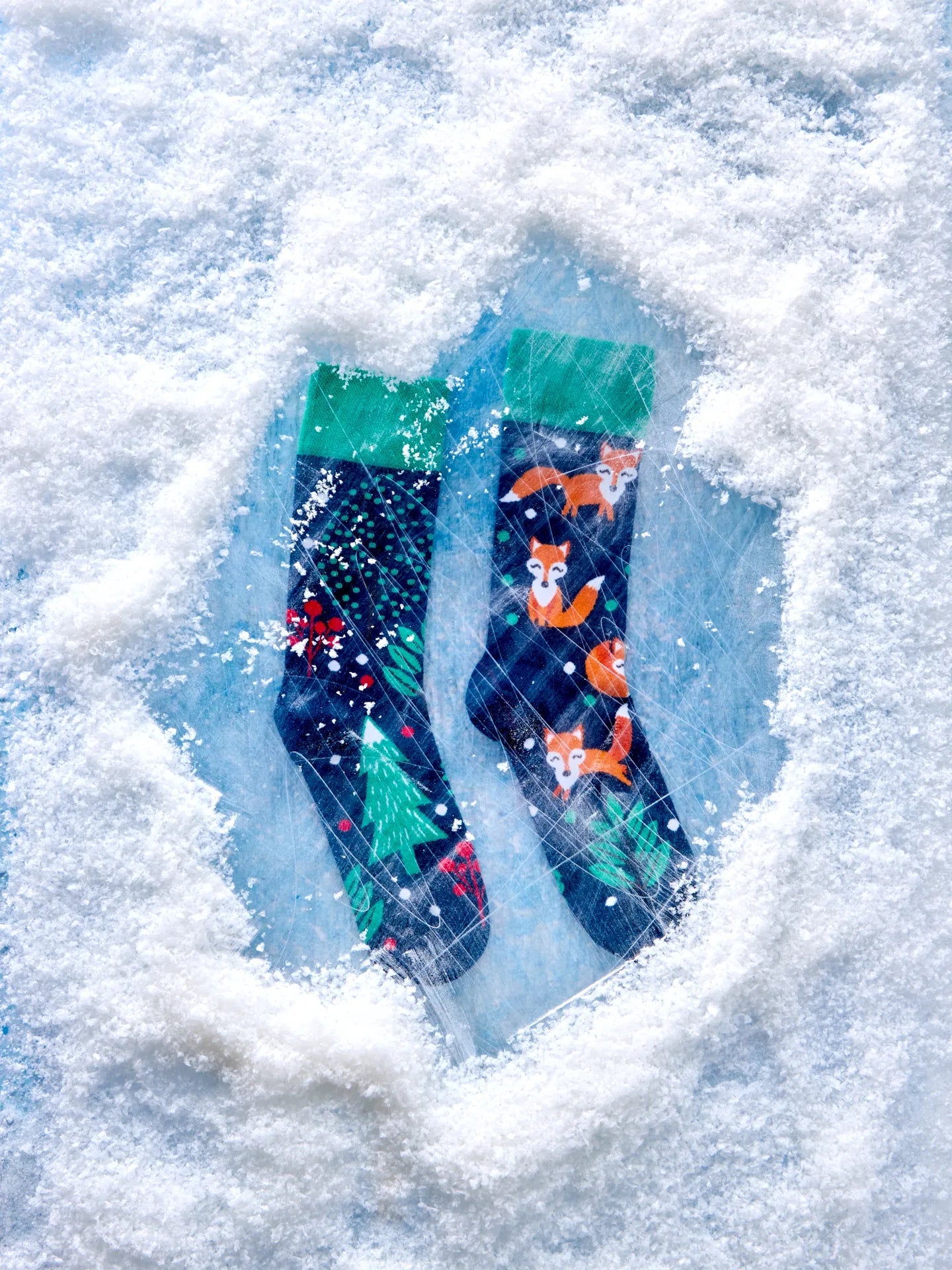 Chaussettes Renards Roux - Dedoles