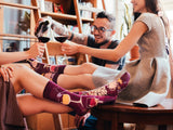 Chaussettes Vin Rouge et Raisins - Dedoles