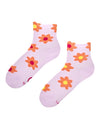 Chaussettes Courtes Cutecore Fleurs Rétro - Dedoles