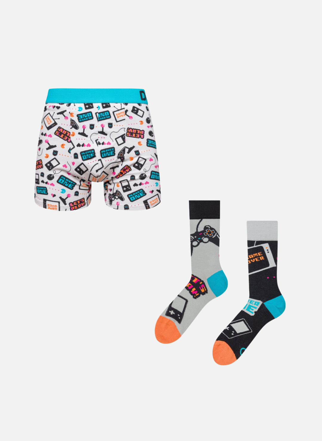 Pack Boxer Chaussettes Gamers
