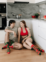 Le Bar a Chaussettes - Boxer Homme Piments Rouges