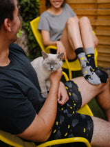 Le Bar a Chaussettes - Boxer Homme Yeux de Chat