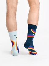 Le Bar a Chaussettes - Chaussettes Arc-en-ciel Magique