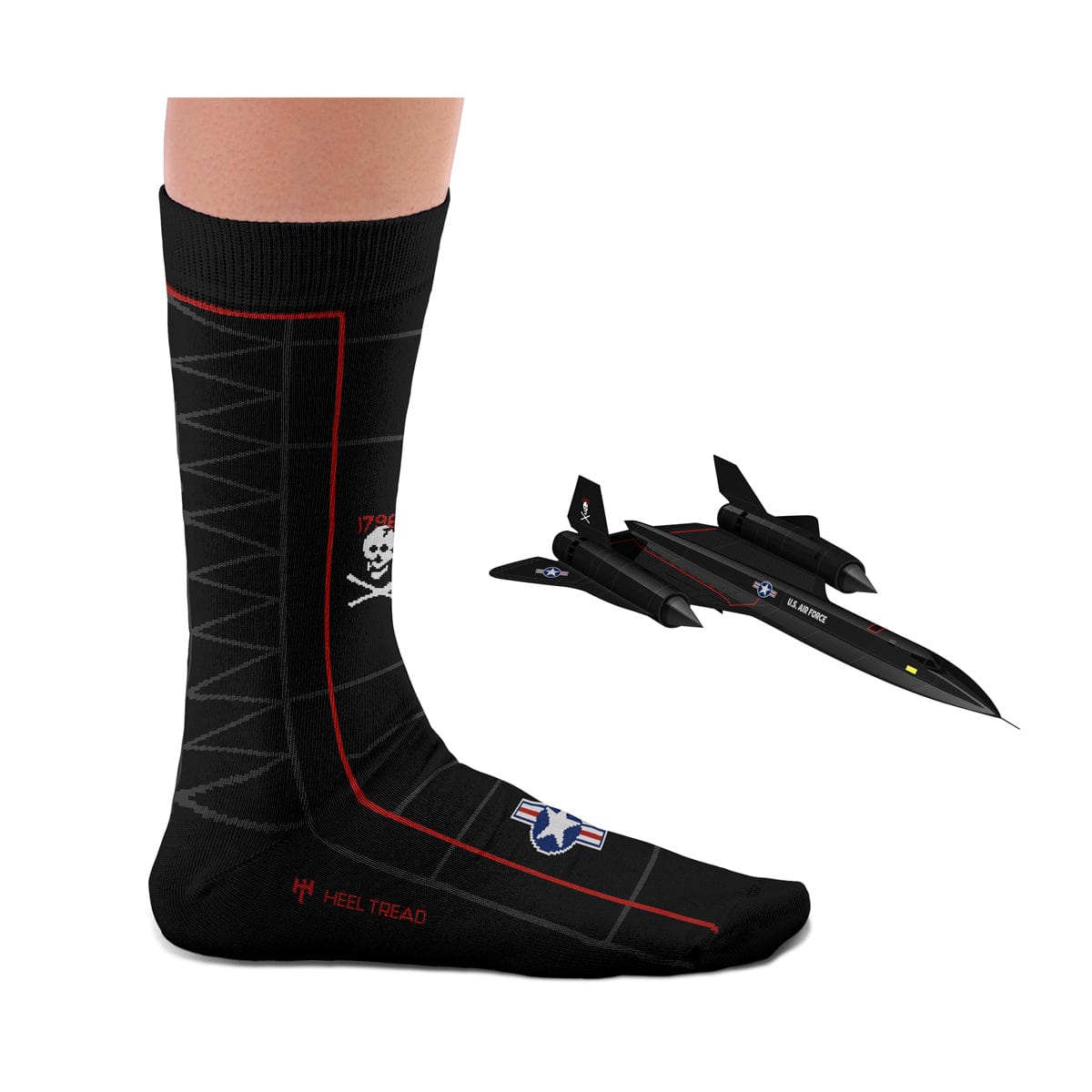 Le Bar a Chaussettes - Chaussettes Avion Blackbird