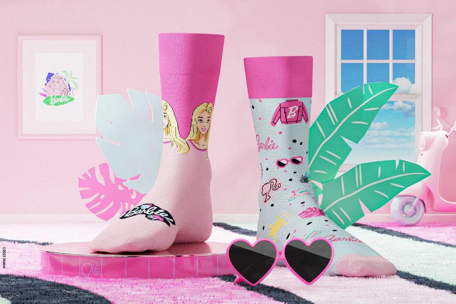 Le Bar a Chaussettes - Chaussettes BARBIE