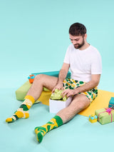 Le Bar a Chaussettes - Chaussettes Citrons Verts et Jaunes