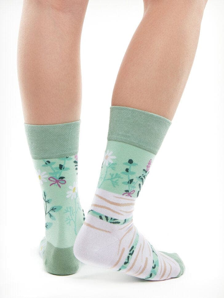 Le Bar a Chaussettes - Chaussettes Herbes