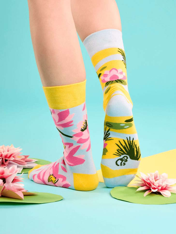 Le Bar a Chaussettes - Chaussettes Nénuphar