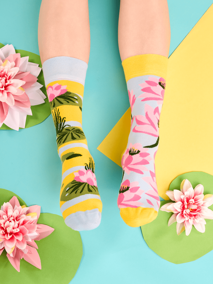 Le Bar a Chaussettes - Chaussettes Nénuphar