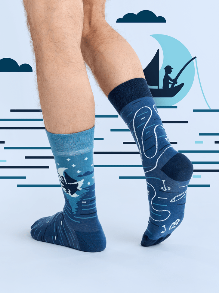 Le Bar a Chaussettes - Chaussettes Pêcheur de Nuit