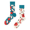 Le Bar a Chaussettes - Chaussettes Pommes Rouges et Vers