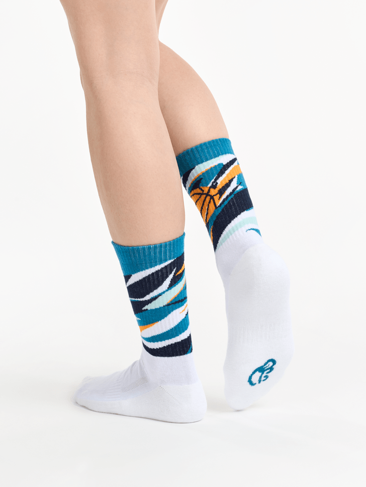 Le Bar a Chaussettes - Chaussettes Sport COOLMAX Ballon de Basketball