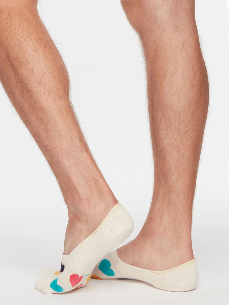 Le Bar a Chaussettes - Protège-pieds Cœurs colorés
