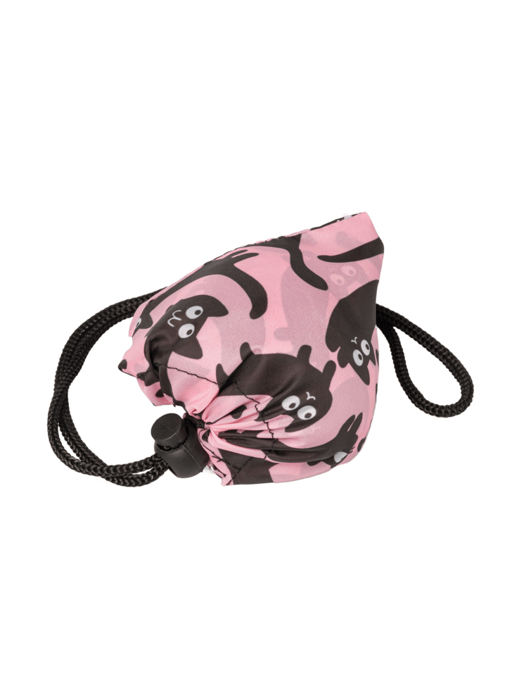 Le Bar a Chaussettes - Sac à Provisions Chats Roses