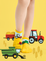 Le Bar a Chaussettes - Socquettes Enfants Tracteurs