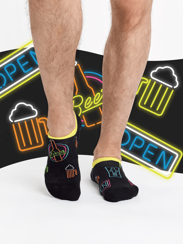 Le Bar a Chaussettes - Socquettes Invisibles Bières Néons
