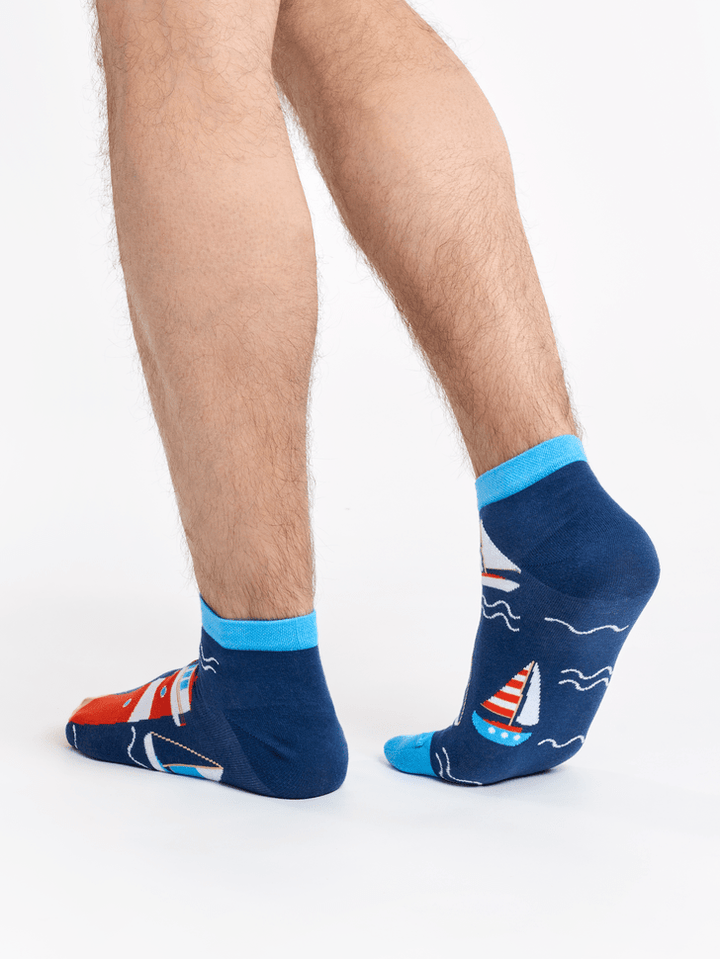 Le Bar a Chaussettes - Socquettes Phare et Bateaux à Voile