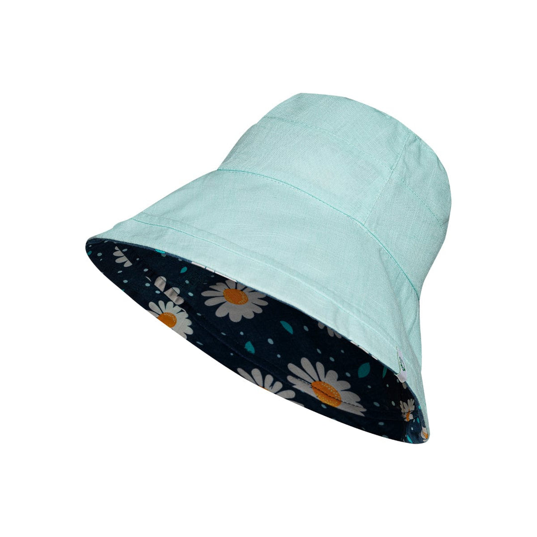Le Bar a Chaussettes - Chapeau Femme Réversible Marguerites