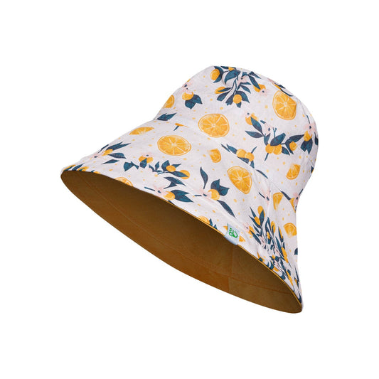 Le Bar a Chaussettes - Chapeau Femme Réversible Oranges