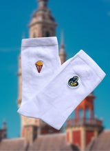 Chaussettes Brodées Moules-Frites LBC