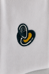 Chaussettes Brodées Moules-Frites LBC