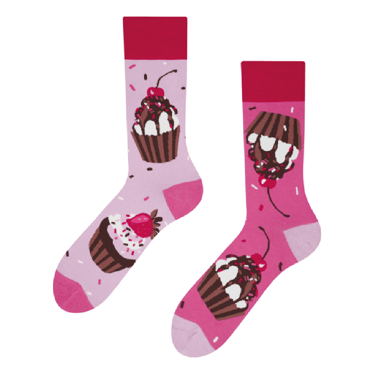 Chaussettes Muffins Rose