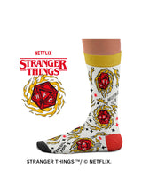 Chaussettes Stranger Things D20 - Vue intérieure