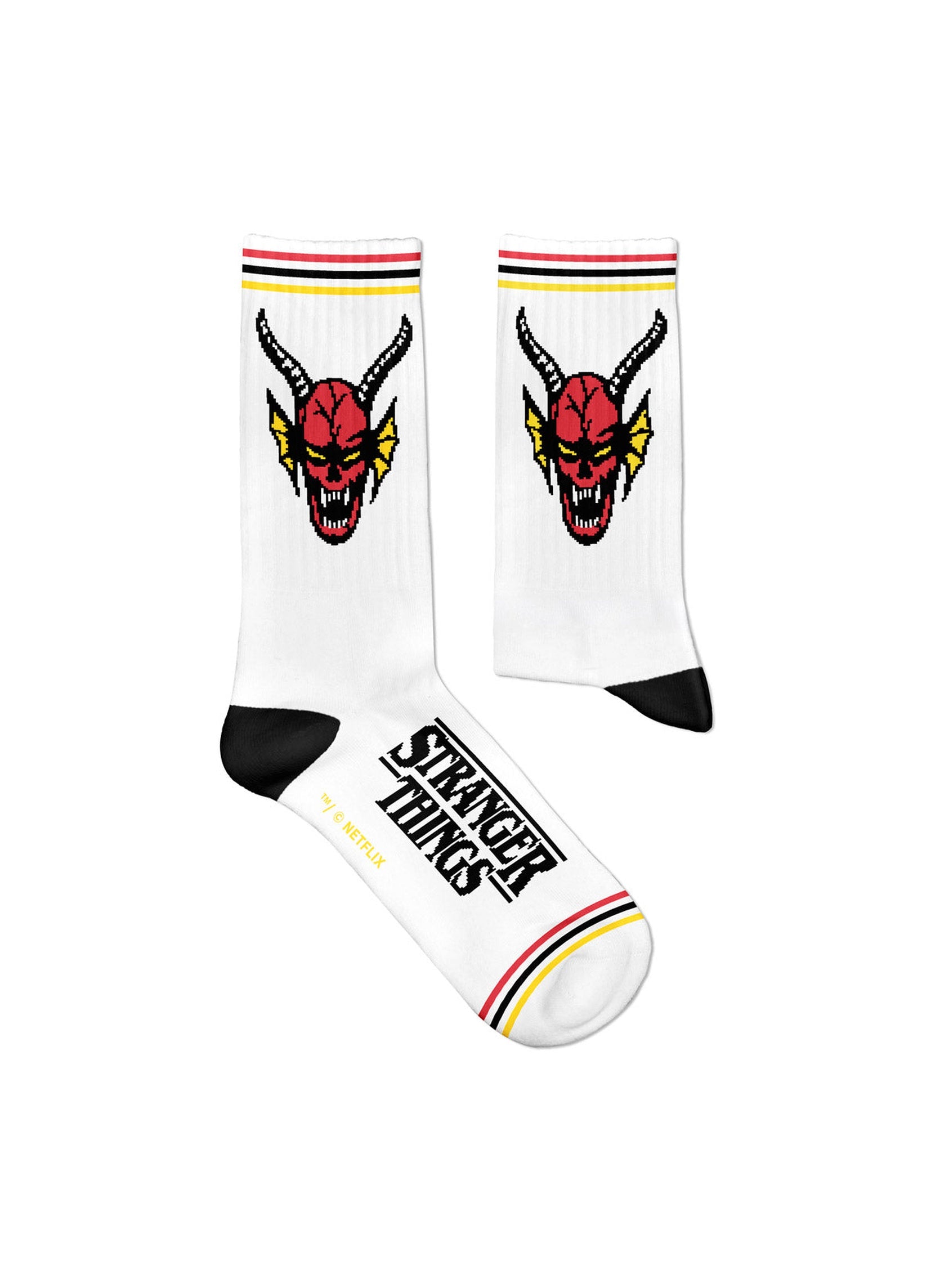 Chaussettes Sport Stranger Things Hellfire Club - Vue à plat