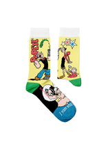 Chaussettes Popeye I Yam What I Yam - Vue à plat