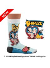 Chaussettes Popeye & Olive - Vue de profil