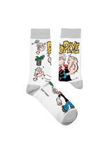 Chaussettes Popeye le Marin - Vue à plat