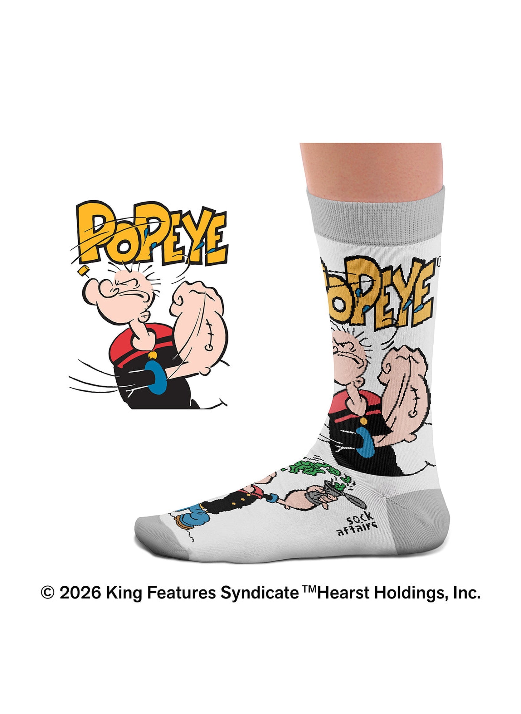 Chaussettes Popeye le Marin - Vue intérieure