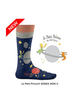 Chaussettes Le Petit Prince Nuit Planètes - Paire vue droite