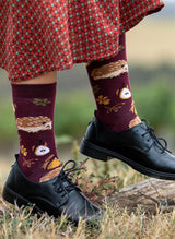 Coffret de 5 Paires de Chaussettes Coton Bio Automne