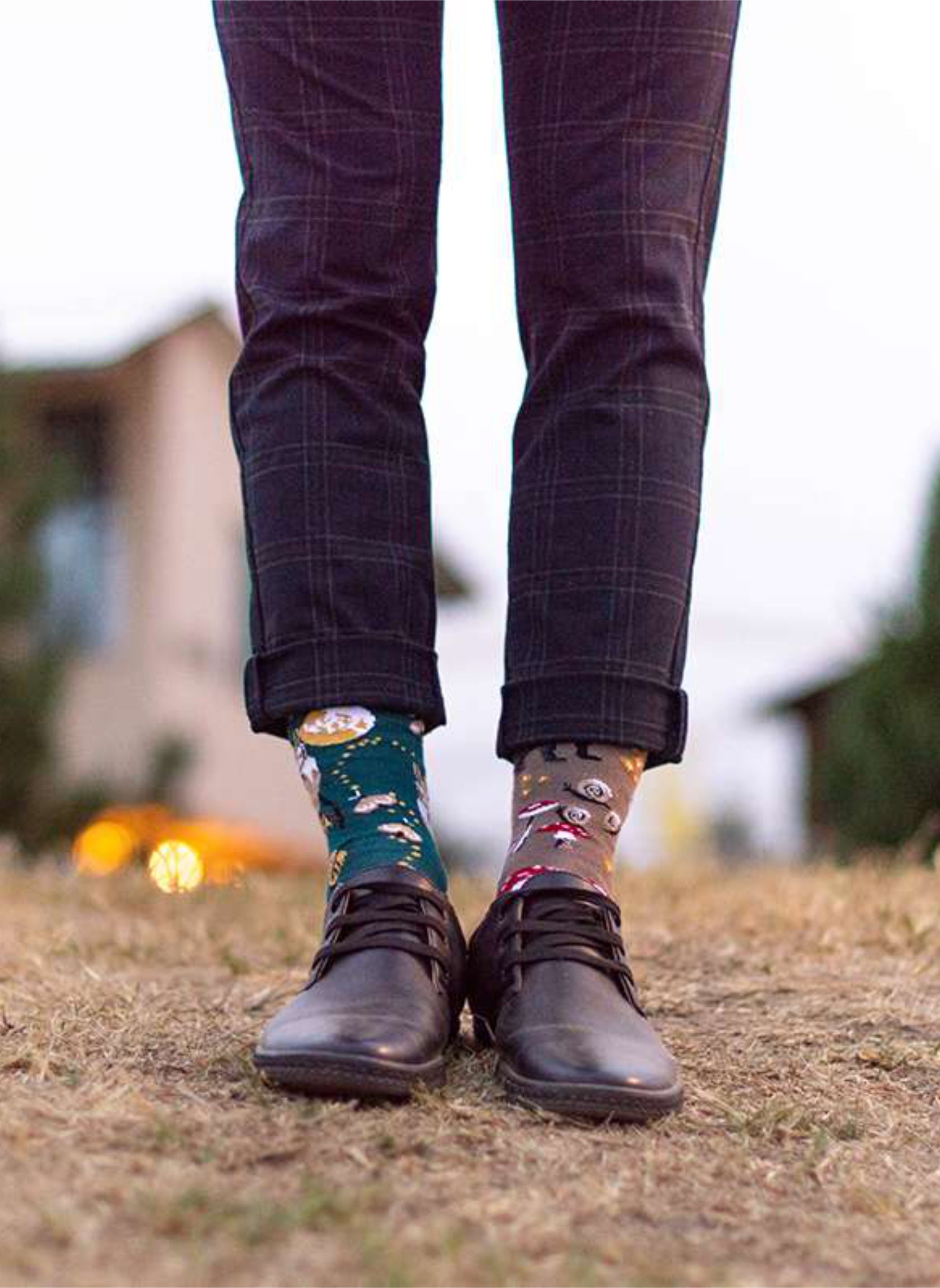 Coffret de 5 Paires de Chaussettes Coton Bio Automne