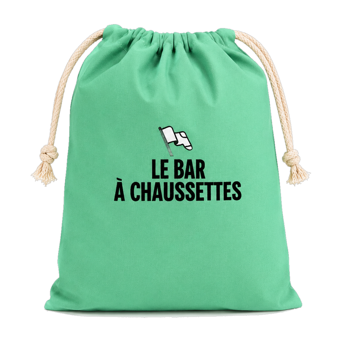 Le Pochon LBC vert, fond transparent