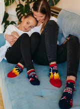 Socquettes Pompier Enfant — porté