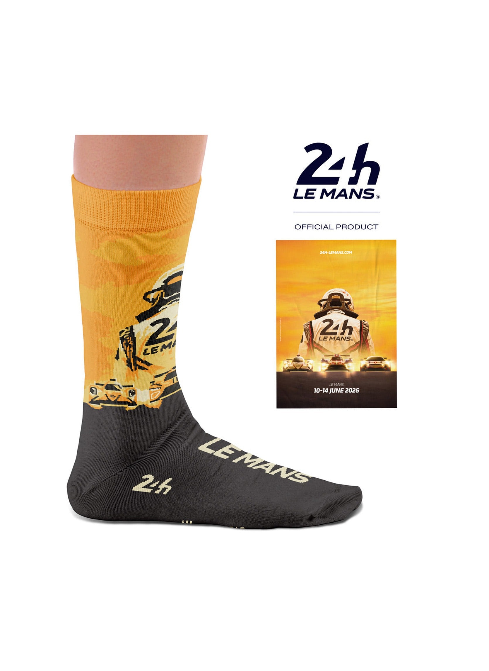 Chaussettes 24H du Mans Affiche 2026 - Sock Affairs