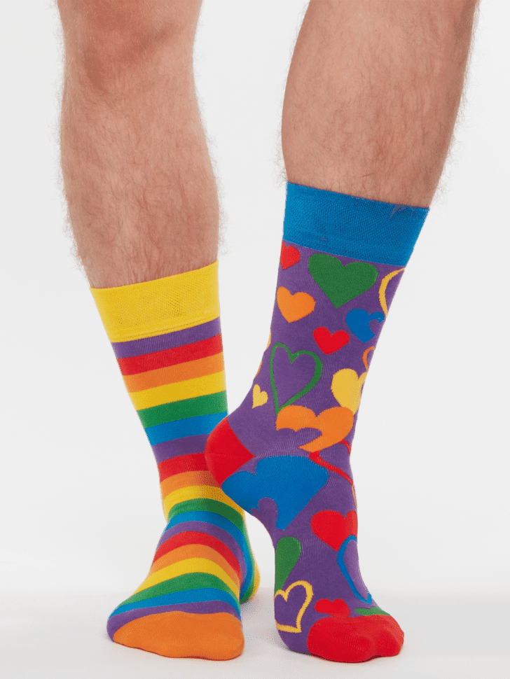 Le Bar a Chaussettes - Chaussettes Amours Colorées