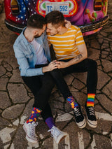 Le Bar a Chaussettes - Chaussettes Amours Colorées