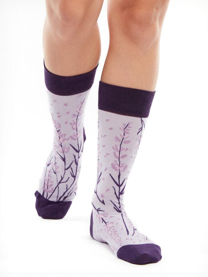Le Bar a Chaussettes - Chaussettes Bambou Lavande